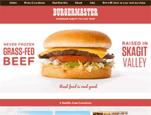 Tablet Screenshot of burgermaster.biz